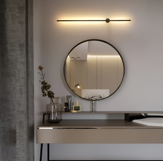 ScandiLine – Skandinavische LED-Wandleuchte in schlanker Form