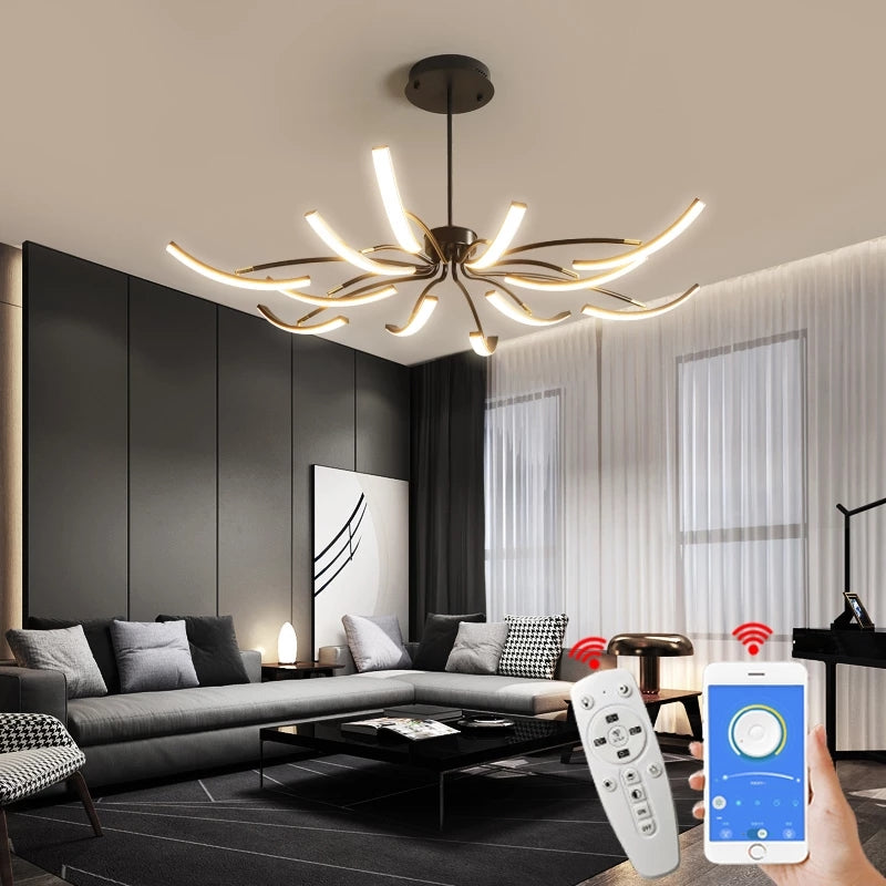 Lustra – Moderne Deckenleuchte mit elegantem Design für stilvolle Wohnräume