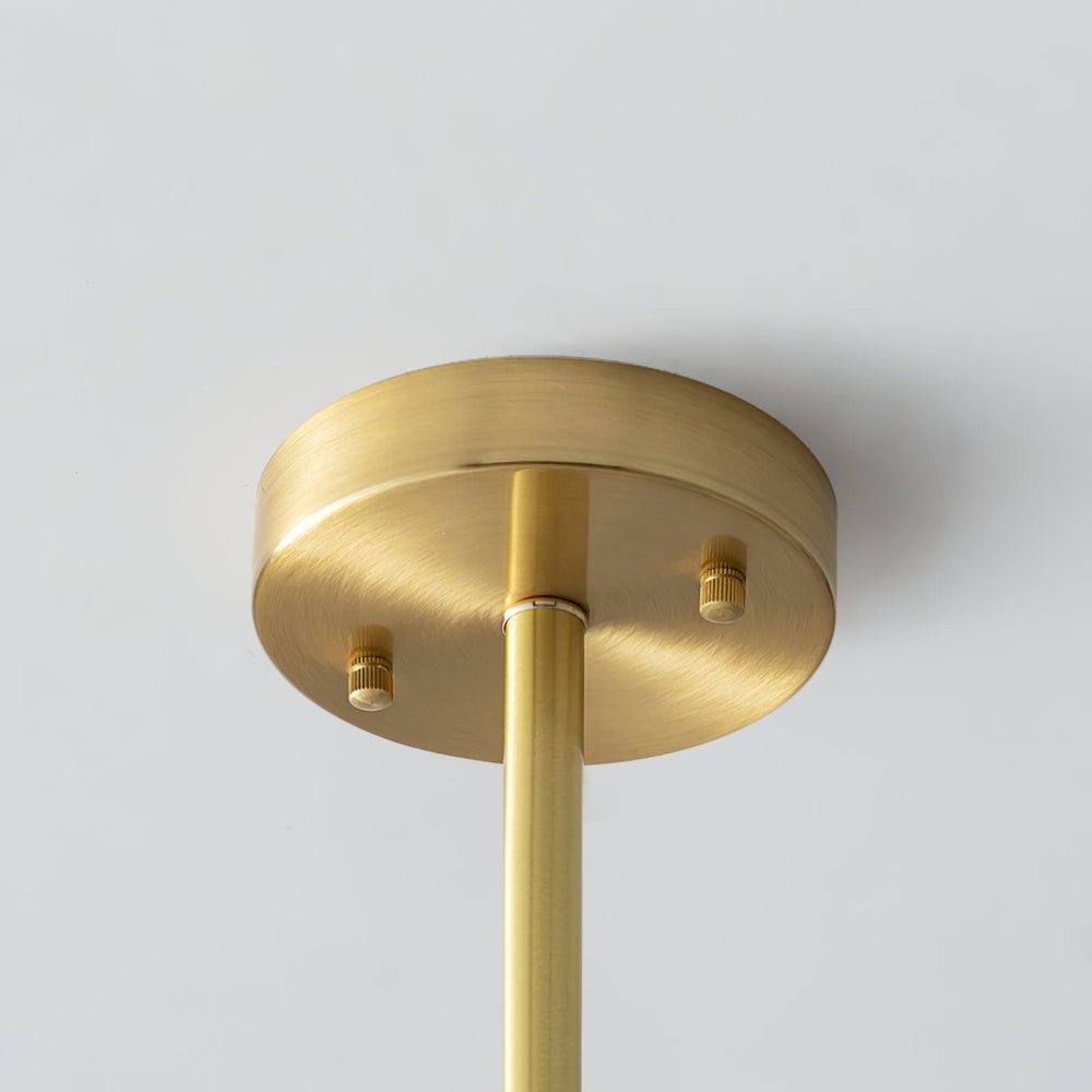 Lyra – Moderner 3-flammiger Glas-Kronleuchter