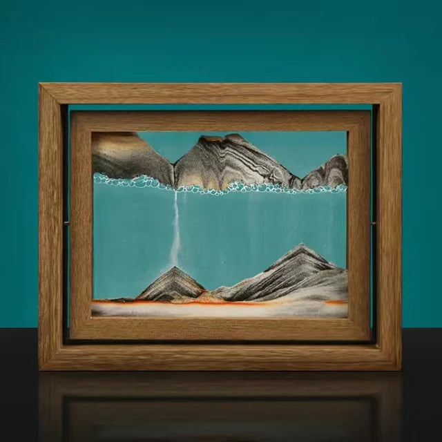 Sandkunst Ornament Wohndeko