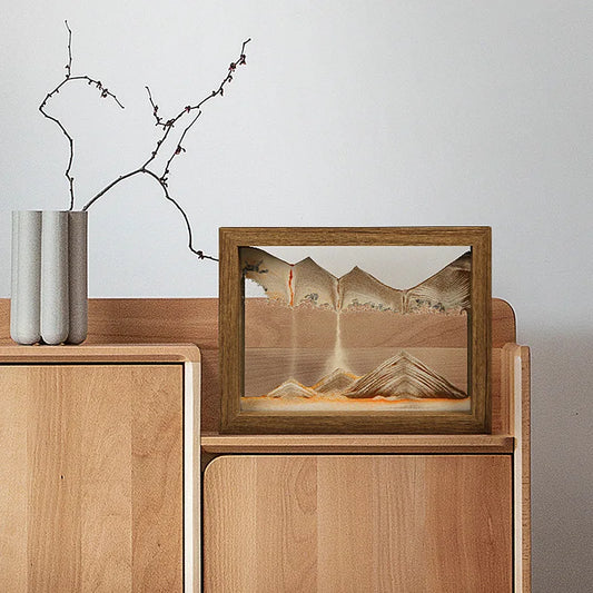 Sandkunst Ornament Wohndeko