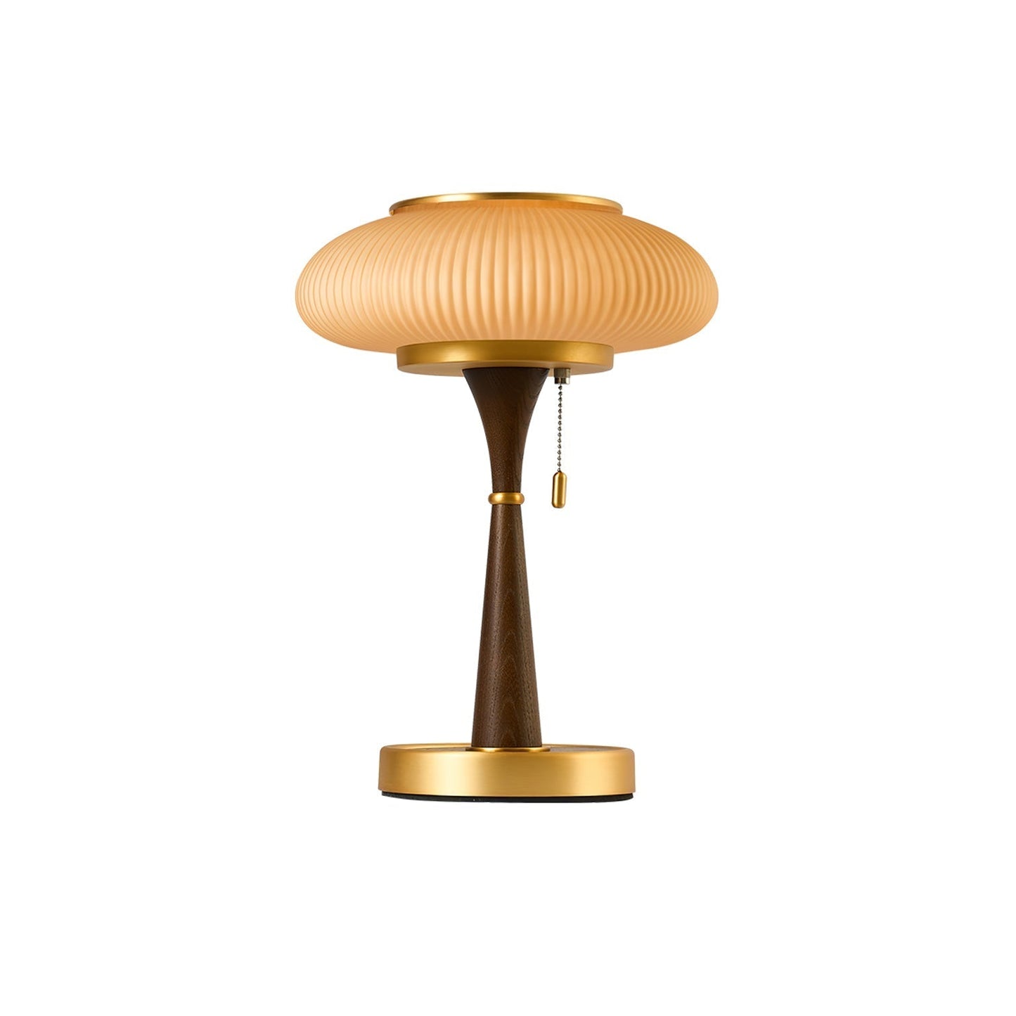 Noelia – Retro Tischlampe aus Massivholz