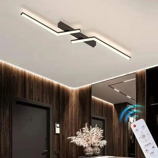 Moderne LED-Streifen-Wandleuchte