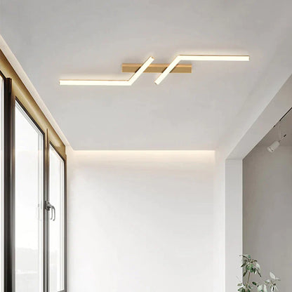 Moderne LED-Streifen-Wandleuchte