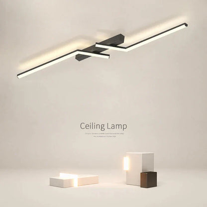 Moderne LED-Streifen-Wandleuchte