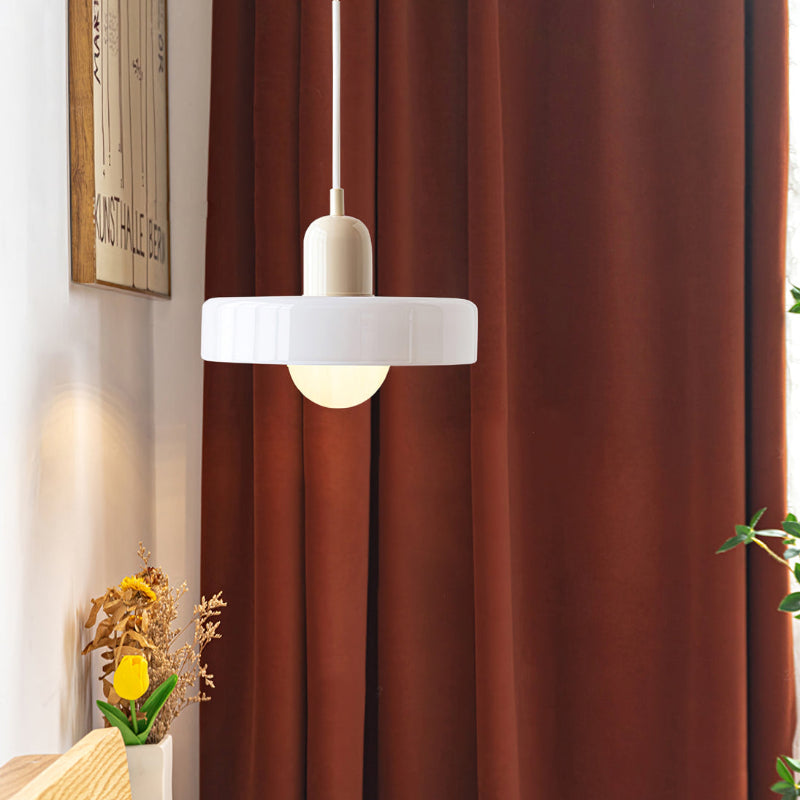Bunte LED-Glas-Pendelleuchte