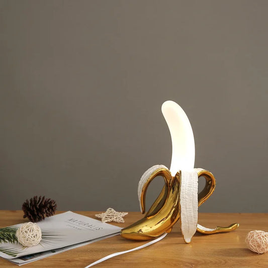 Dekorative Frucht-Bananen-Tischlampe