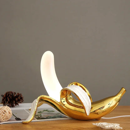Dekorative Frucht-Bananen-Tischlampe