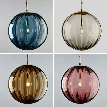 Elegante Pendelleuchte Kronleuchter Glas