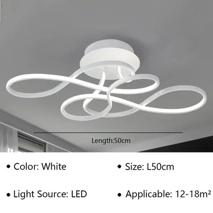 LED-Deckenleuchte Infinity in modernem Design
