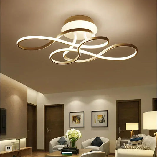 LED-Deckenleuchte Infinity in modernem Design
