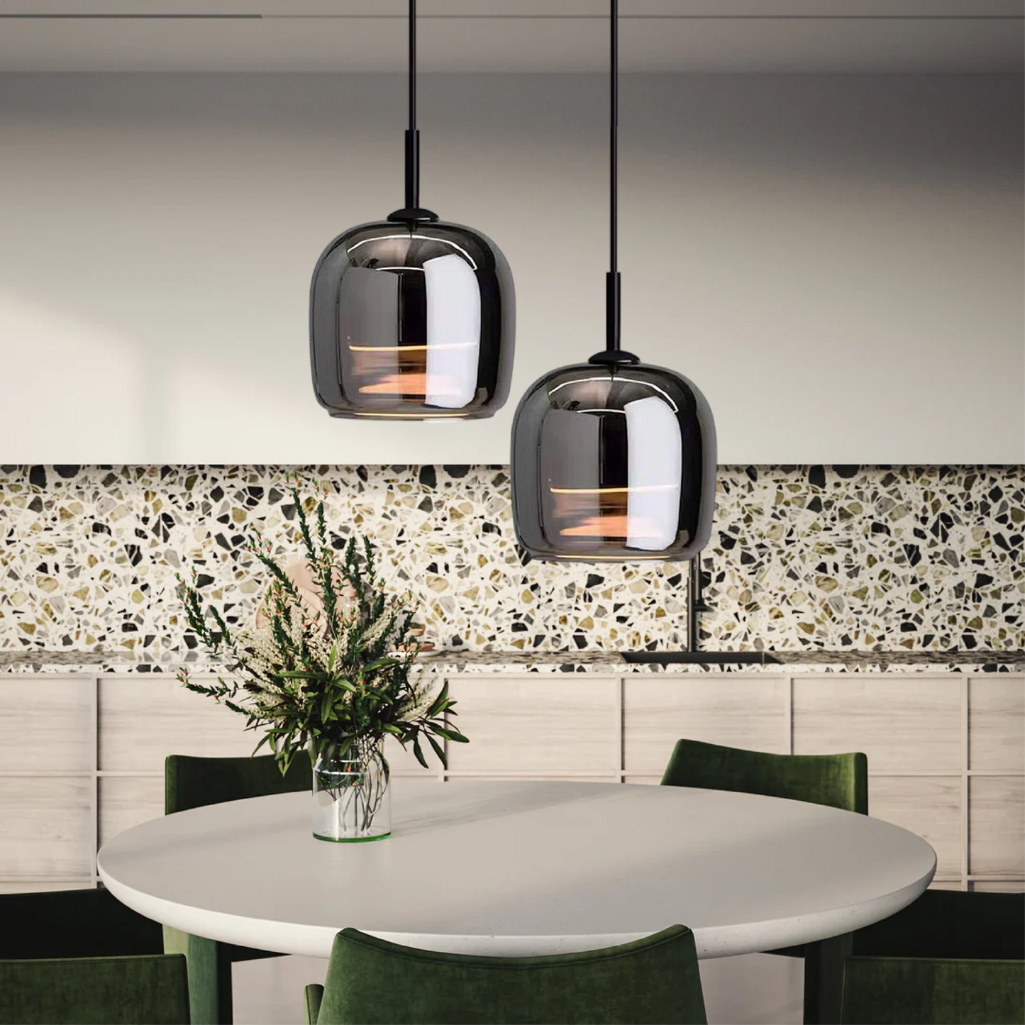 Ella – Moderner Glas-Pendelleuchte mit Persönlichkeit