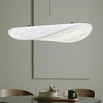 Japanische Wohnzimmerlampe aus Seide