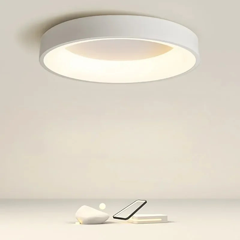 Runde skandinavische LED-Deckenleuchte