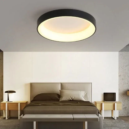 Runde skandinavische LED-Deckenleuchte