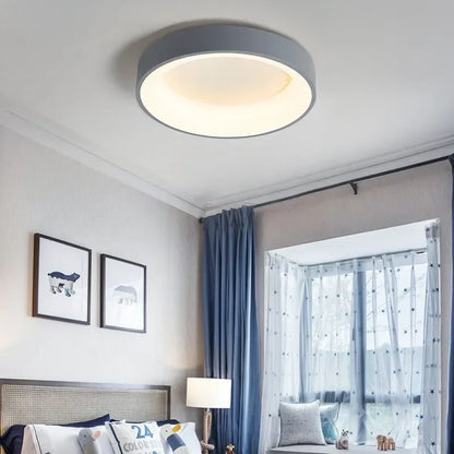 Runde skandinavische LED-Deckenleuchte