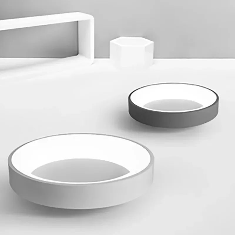 Runde skandinavische LED-Deckenleuchte