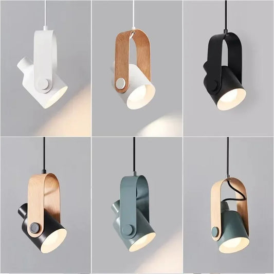 Japanischer minimalistischer Nachttisch-Kronleuchter