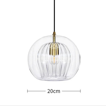 Moderner Glaslüster im Quallen-Design