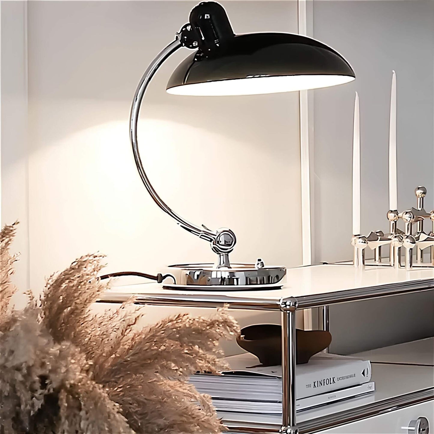 Heim – Skandinavische Nachttischlampe mit natürlicher Wärme