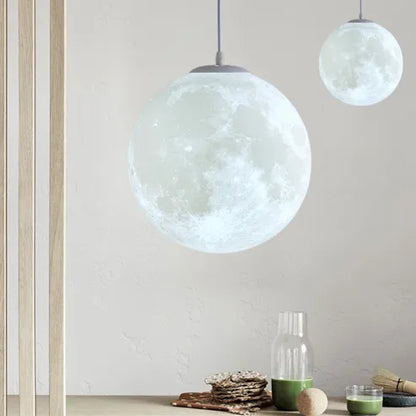 Galaktischer 3D-Mond-Kronleuchter