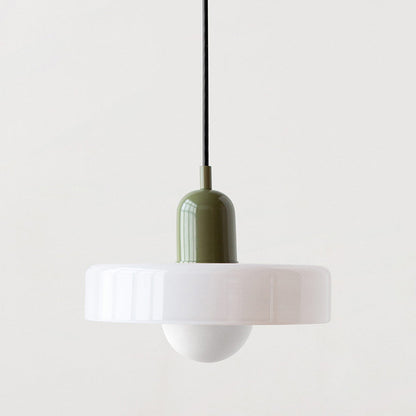 Bunte LED-Glas-Pendelleuchte
