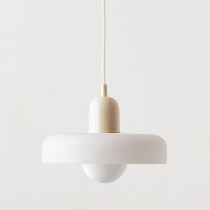 Bunte LED-Glas-Pendelleuchte