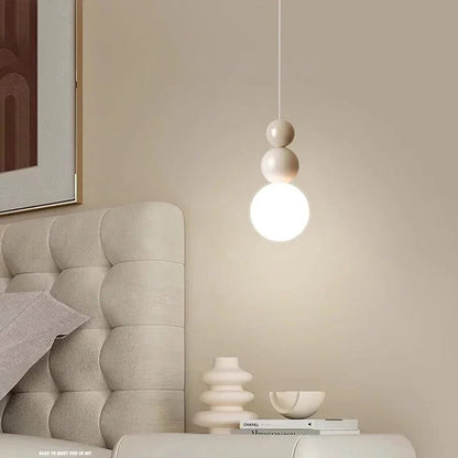 Moderne Globe Nachttischleuchte im Kugeldesign