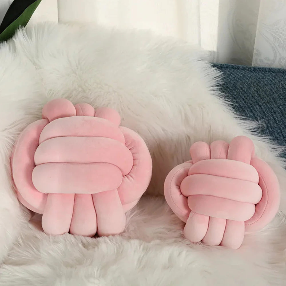 Moko – Geflochtenes Samtkissen