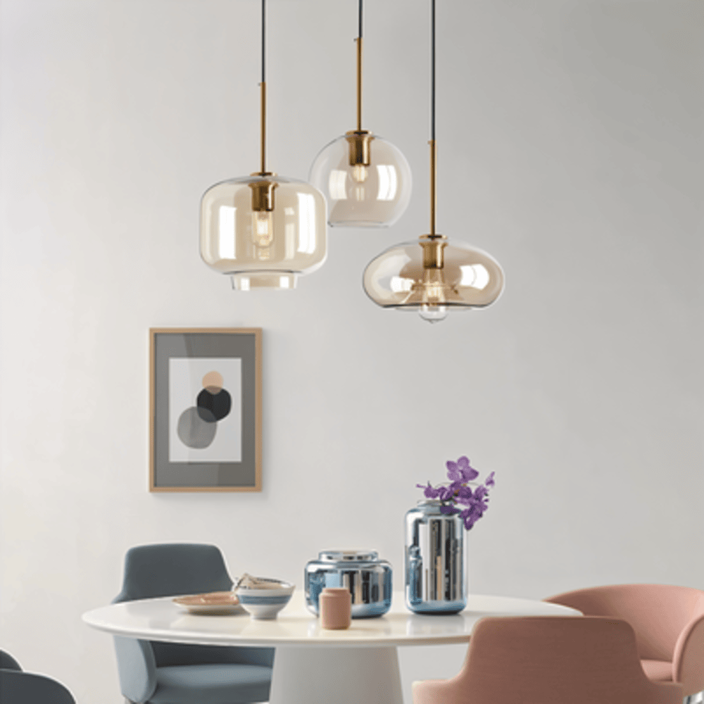 Nayumi – Moderne Glas-Pendelleuchte