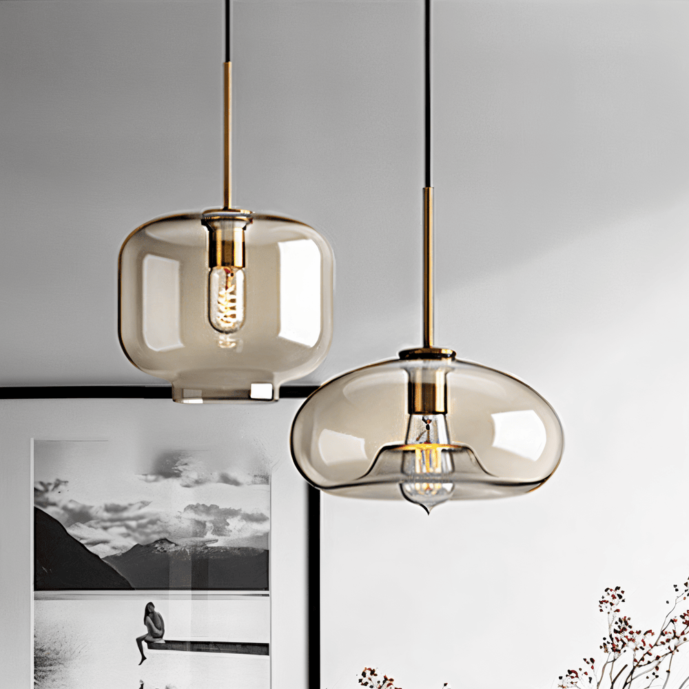 Nayumi – Moderne Glas-Pendelleuchte