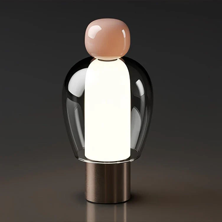 Vetra – Moderne Minimalistische Glastischlampe