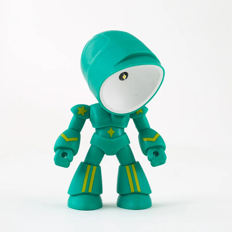 Robot Hero Kindertischlampe