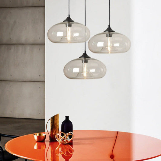 Moderne bunte Pendelleuchten aus Glas