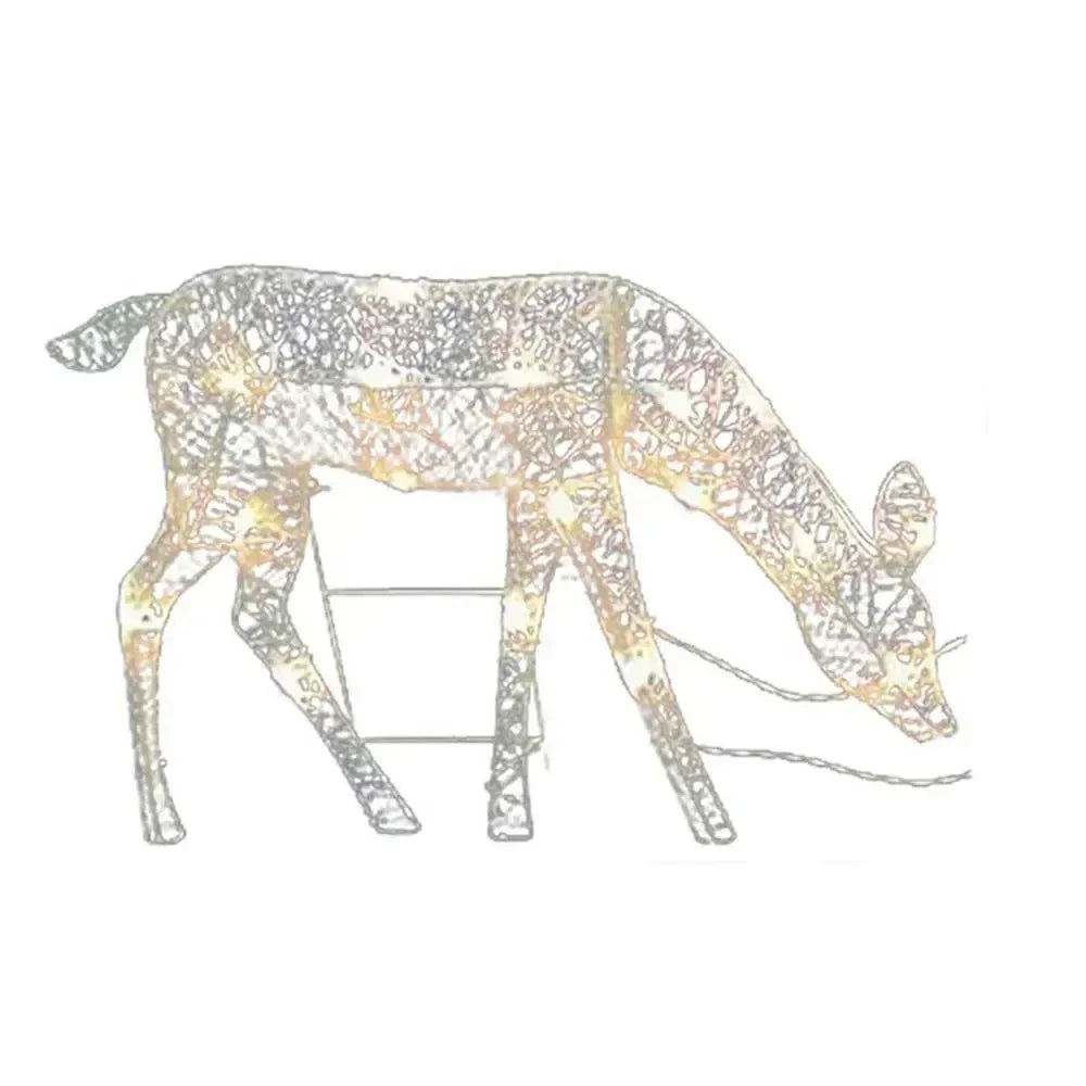 LED-Außenlicht Leuchtende Familie Liebe