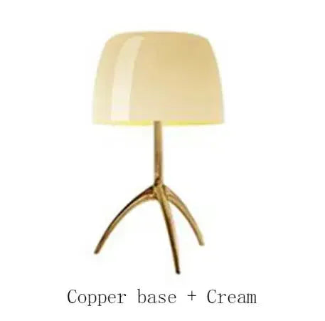 Vintage Kupfer Tischlampe