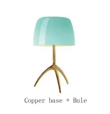 Vintage Kupfer Tischlampe