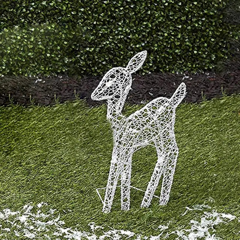 LED-Außenlicht Leuchtende Familie Liebe