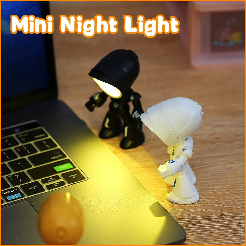 Robot Hero Kindertischlampe