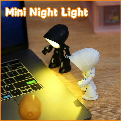 Robot Hero Kindertischlampe