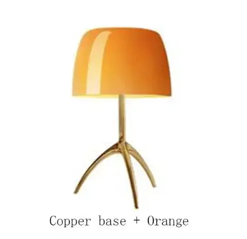 Vintage Kupfer Tischlampe