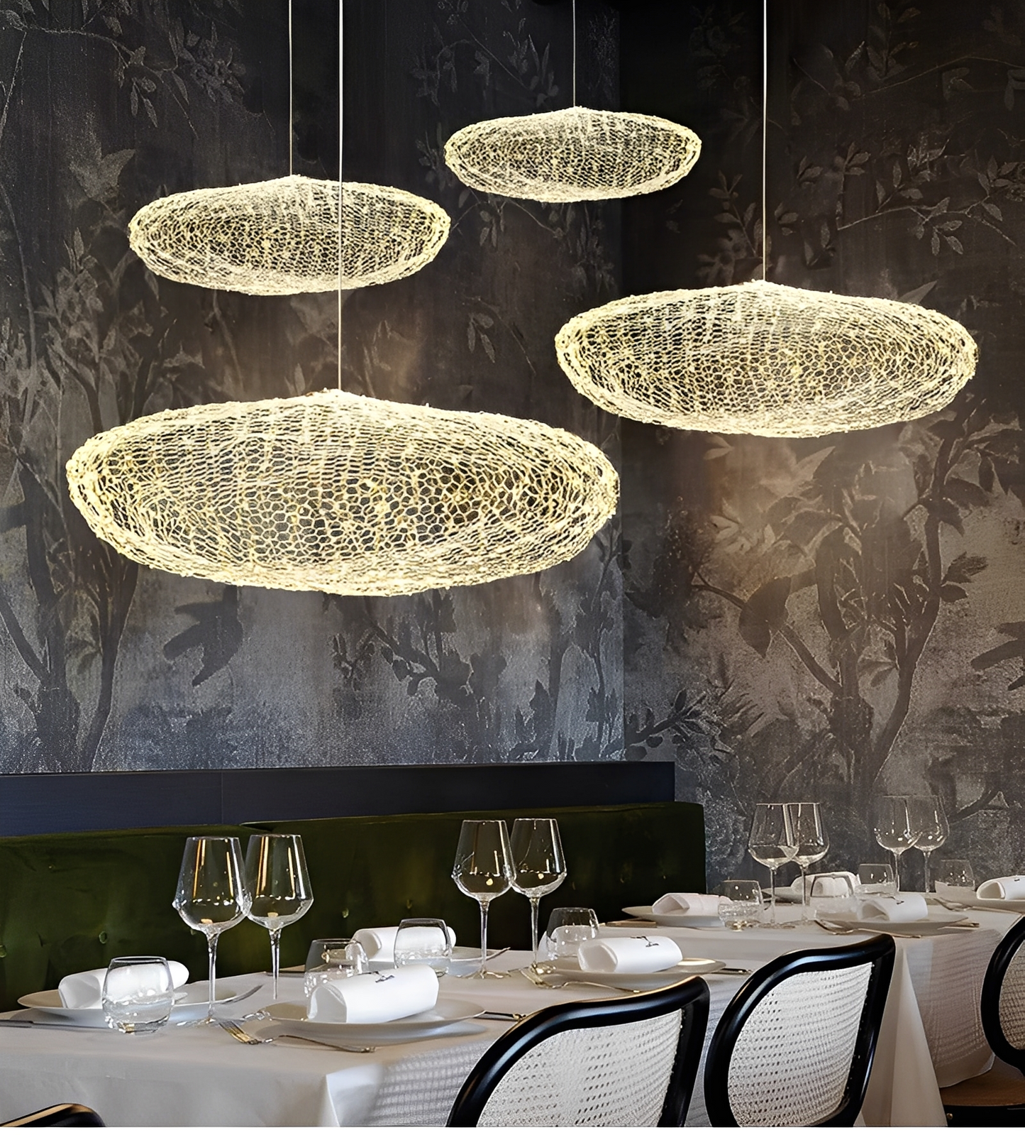 Aozora – Postmoderner Wolken-Kronleuchter