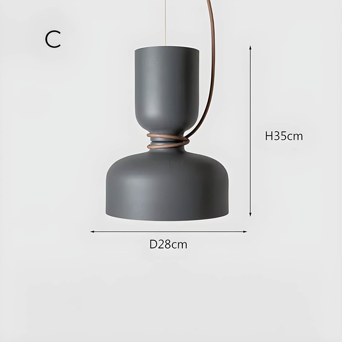 Arden – Moderner Aluminium-Hängeleuchter