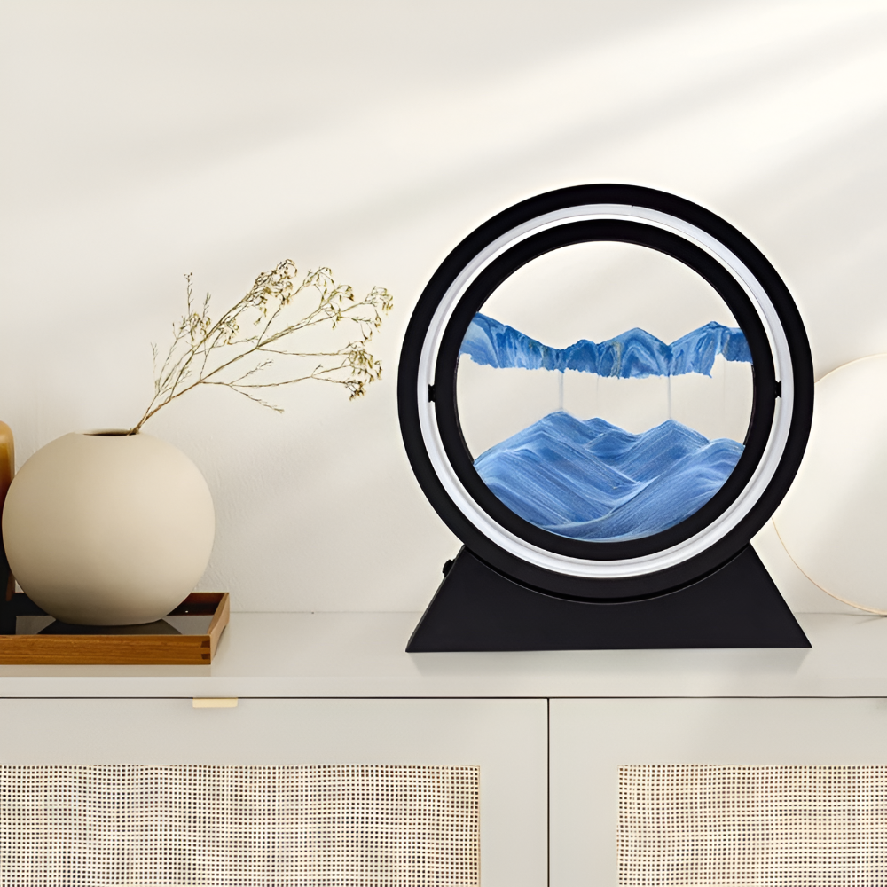 Elsa – Moderne Sanduhr-Lampe