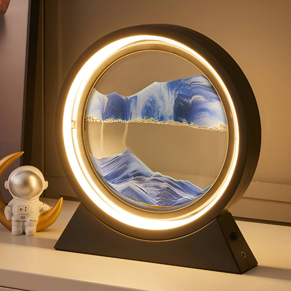 Elsa – Moderne Sanduhr-Lampe