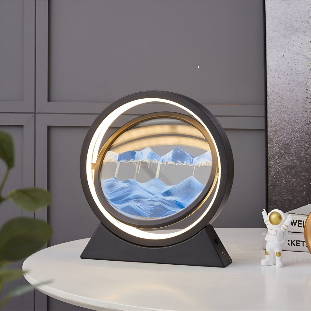 Elsa – Moderne Sanduhr-Lampe