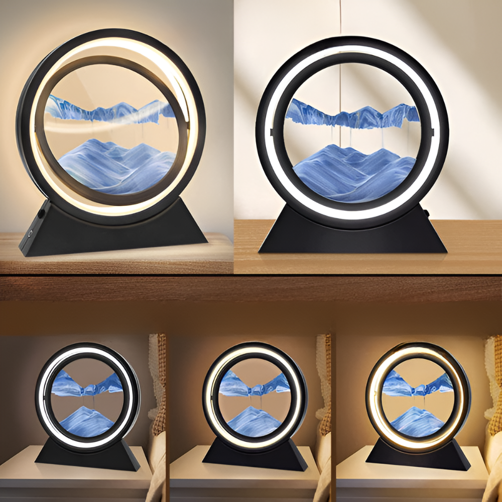 Elsa – Moderne Sanduhr-Lampe