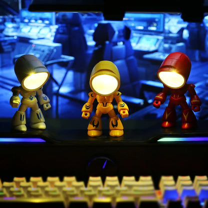 Robot Hero Kindertischlampe