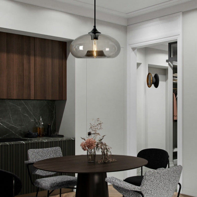 Moderne bunte Pendelleuchten aus Glas