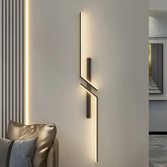 Moderne LED-Treppenwandleuchte